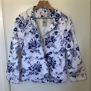 Vintage Chinese print jacket